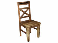 SIT Stuhl-Set »RUSTIC«, BxHxT: 45 x 100 x 45 cm, Mangoholz - beige
