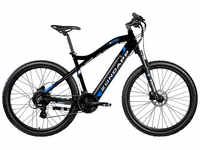 ZÜNDAPP E-Bike »Z898«, 27,5 Zoll, 24 Gänge, max. Reichweite: 150 km, schwarz/blau