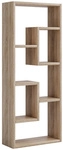 VCM Regal &raquo;Vilota&laquo;, BxHxL: 14,5 x 92,4 x 36 cm, Holzwerkstoff - braun