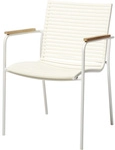 Cinas Gartenstuhl &raquo;Mood Classic&laquo;, BxH: 60 x 84 cm, Aluminium - weiss