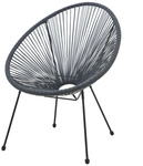M&ouml;bilia Gartensessel, Kunststoff, BxH: 73 x 88 cm - grau