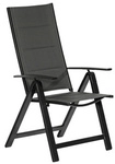 MERXX Gartenm&ouml;belset &raquo;Florenz&laquo;, 4 Sitzpl&auml;tze, Aluminium/Textil - grau