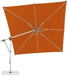 DOPPLER Pendelschirm, &raquo;Expert&laquo;, LxBxH: 300x300x258 cm, terracotta - braun