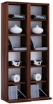 VCM Regal &raquo;Milano&laquo;, BxHxL: 20 x 91,8 x 42 cm, Holzwerkstoff - braun
