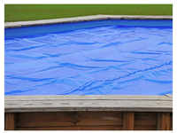 GRE Abdeckplane, Breite: 368 cm, Polyethylen (PE) - blau