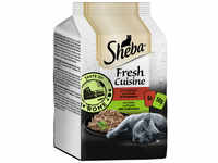 SHEBA Katzen-Nassfutter, 6 Stück, je 50 g