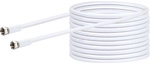 SCHWAIGER Verbindungskabel, SAT15 m 90dB weiss