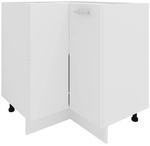 VCM Eckschrank &raquo;Esilo&laquo;, BxHxL: 76 x 82 x 76 cm - weiss
