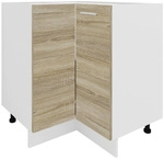 VCM Eckschrank &raquo;Esilo&laquo;, BxHxL: 76 x 82 x 76 cm - beige