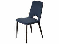 SIT Stuhl-Set »SIT&CHAIRS«, BxHxT: 56 x 86 x 48 cm, stoff/metall - blau