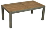 MERXX Gartentisch, BxH: 100 x 74 cm, ausziehbar,...