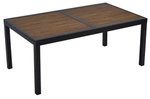 MERXX Gartentisch &raquo;Paxos&laquo;, BxH: 100 x 75 cm, ausziehbar, Aluminium/Akazie - braun