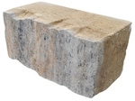 Mr. GARDENER Mauerstein, Beton, BxHxL: 20 x 20 x 40 cm - bunt