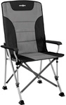 BRUNNER Faltsessel &raquo;Raptor&laquo;, Belastung max. 120kg, schwarz - grau