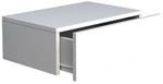 VCM Wandregal &raquo;Usal&laquo;, BxHxL: 45 x 15 x 30 cm - weiss