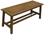 GARDEN PLEASURE Gartenbank &raquo;Santa Clara&laquo;, Akazienholz, BxHxT: 100 x 42 x 35 cm -