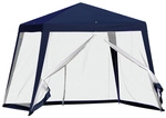 Outsunny Pavillon, BxHxT: 300 x 245 x 300 cm
