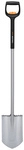 FISKARS Spaten &raquo;Xact+&laquo;, Arbeitsbreite: 19,2 cm, Material Werkzeug: Borstahl -