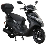 ALPHA MOTORS Motorroller &raquo;Topdrive&laquo;, 125 ccm, 85 km/h, EURO 5+, schwarz, inkl.