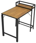 MERXX Gartentisch &raquo;Santorin&laquo;, BxHxT: 60 x 87 x 93 cm, Aluminium/Akazie - braun