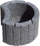 EHL Pflanzring, BxHxL: 50 x 30 x 40 cm, Beton - grau