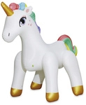 SUMMER WAVES&reg; Wassersprinkler &raquo;Einhorn&laquo;, B x H x L: 127 x 284 x 211 cm - weiss