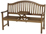 GARDAMO Gartenbank &raquo;Pisa&laquo;, Aluminium, 2-Sitzer, BxHxT: 150 x 104 x 66 cm - grau