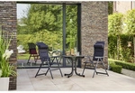 SIENA GARDEN Campingset &raquo;Premium&laquo;, Metall, 3-teilig - grau