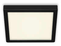 BRILONER LED-Deckenleuchte »FIRE BLACK«, Breite: 30 cm, 21 W, 230 V - schwarz