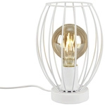 BRILONER Tischleuchte &raquo;KAGO&laquo;, &Oslash;xH: 17,5 x 25,6 cm, 25 W, Metall - weiss