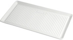 WEBER Servierplatte, Hartporzellan, offwhite - weiss