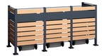 Westmann M&uuml;lltonnenbox &raquo;Planum&laquo;, BxHxT: 250 x 120 x 90 cm, f&uuml;r 3 x 240 L