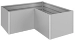 BIOHORT Hochbeet, 2,78 l, rechteckig - silberfarben