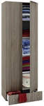 VCM Mehrzweckschrank &raquo;Vandol I&laquo;, BxHxL: 39 x 198 x 70 cm, Holzwerkstoff - braun