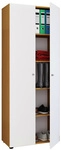 VCM Schrank &raquo;Vandol I&laquo;, BxHxL: 39 x 178 x 70 cm, Holzwerkstoff - braun