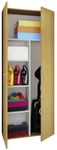 VCM Schrank &raquo;Vandol II&laquo;, BxHxL: 39 x 178 x 70 cm, Holzwerkstoff - braun