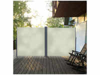 Outsunny Seitenmarkise, BxH: 600 x 160 cm, Polyester/Metall - beige
