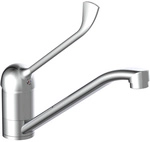 SCH&Uuml;TTE Sp&uuml;ltischarmatur &raquo;VITAL&laquo;, 3/8", Messing, chromfarben, 150&deg; schwenkbar -