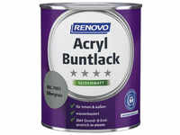 RENOVO Acryl-Buntlack, silbergrau RAL 7001, seidenmatt, 0,75l