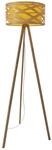 N&Auml;VE Stehleuchte &raquo;Finja&laquo;, BxL: 620 x 620 mm, ohne Leuchtmittel - braun