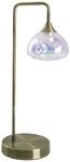 N&Auml;VE LED-Tischleuchte &raquo;Varna&laquo;, BxL: 175 x 175 mm, inkl. Leuchtmittel - braun
