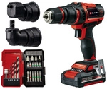 EINHELL Akku-Bohrschrauber &raquo;Power X-Change &laquo;, TE-CD 18/45 3X-Li +22 1x2,0Ah - rot