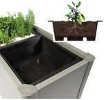 BIOHORT Pflanzeinsatz, HxL: 18 x 50cm - schwarz