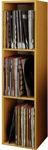 VCM Regal &raquo;Offas 3&laquo;, BxHxL: 29 x 107 x 34 cm, Holzwerkstoff - braun
