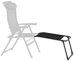 SIENA GARDEN Klappsessel-Fu&szlig;teil &raquo;Comfort&laquo;, Aluminium, BxHxT: 48 x 42 x 86,5 cm -