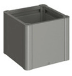 BIOHORT Pflanzbeet &raquo;Belvedere MINI&laquo;, quarzgrau-metallic, Metall