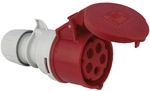REV-Ritter Kupplung mit Stecker, Rot, Kunststoff