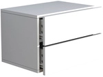 VCM Wandregal &raquo;Usal&laquo;, BxHxL: 45 x 30 x 32 cm - weiss