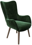PHOENIX Sessel &raquo;BRIDGET&laquo;, BxHxL: 68 x 99 x 770 cm, bis max. 120 kg - gruen