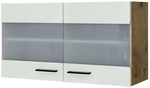 Flex-Well Glas-H&auml;ngeschrank &raquo;Avila&laquo;, melaminbeschichtete Spanplatte,